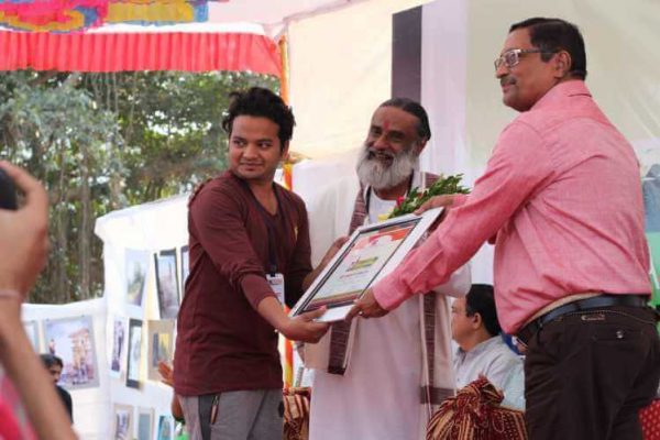 Gujarat Kala Pratishtan National Art Camp Award Junagadh - 2018